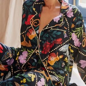 NWT Anthropologie Rosa De Weerd Pajama set